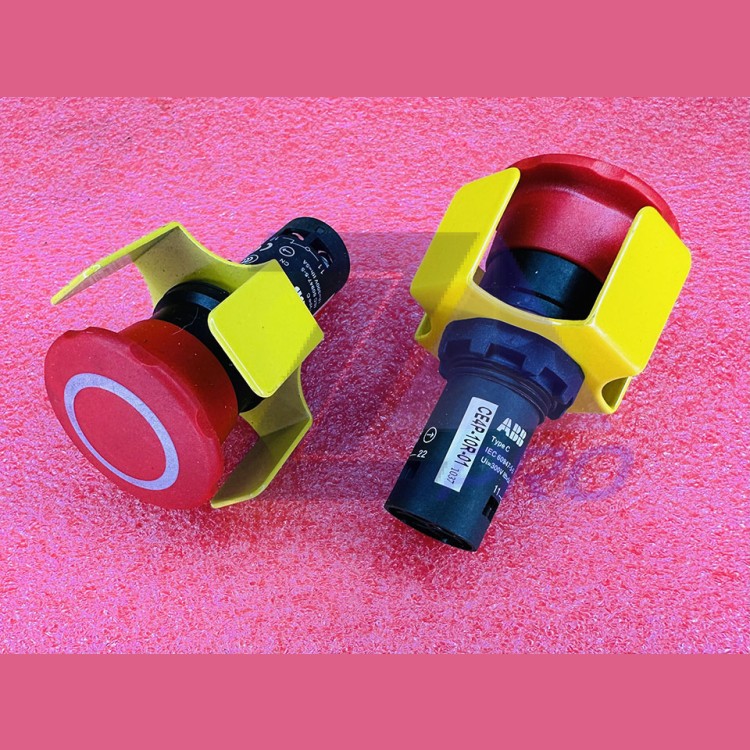 Кнопка STOP аварийной остановки, красная, разбл. поворотом, 1NC D22mm CE4P-10R-01 1SFA619551R1041 ABB